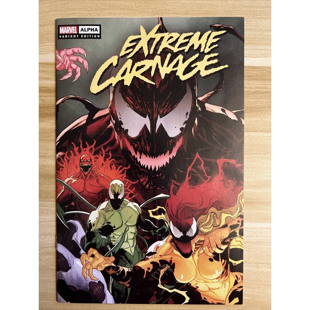 Extreme Carnage Alpha #1 2021 Marvel Yu Wraparound Variant Cover NM
